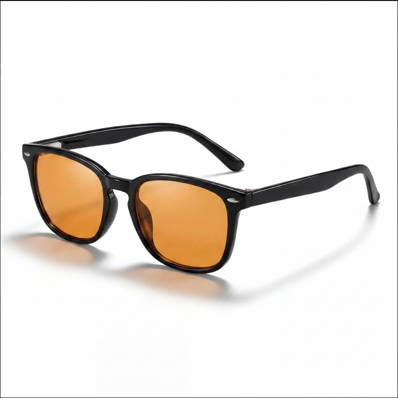 Gafas Anti-Luz Azul Naranjas— Descansa Mejor, Rinde Más