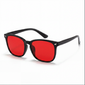 Gafas Anti-Luz Azul Rojas — Descansa Mejor, Rinde Más