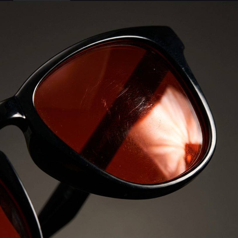Gafas Anti-Luz Azul Rojas — Descansa Mejor, Rinde Más