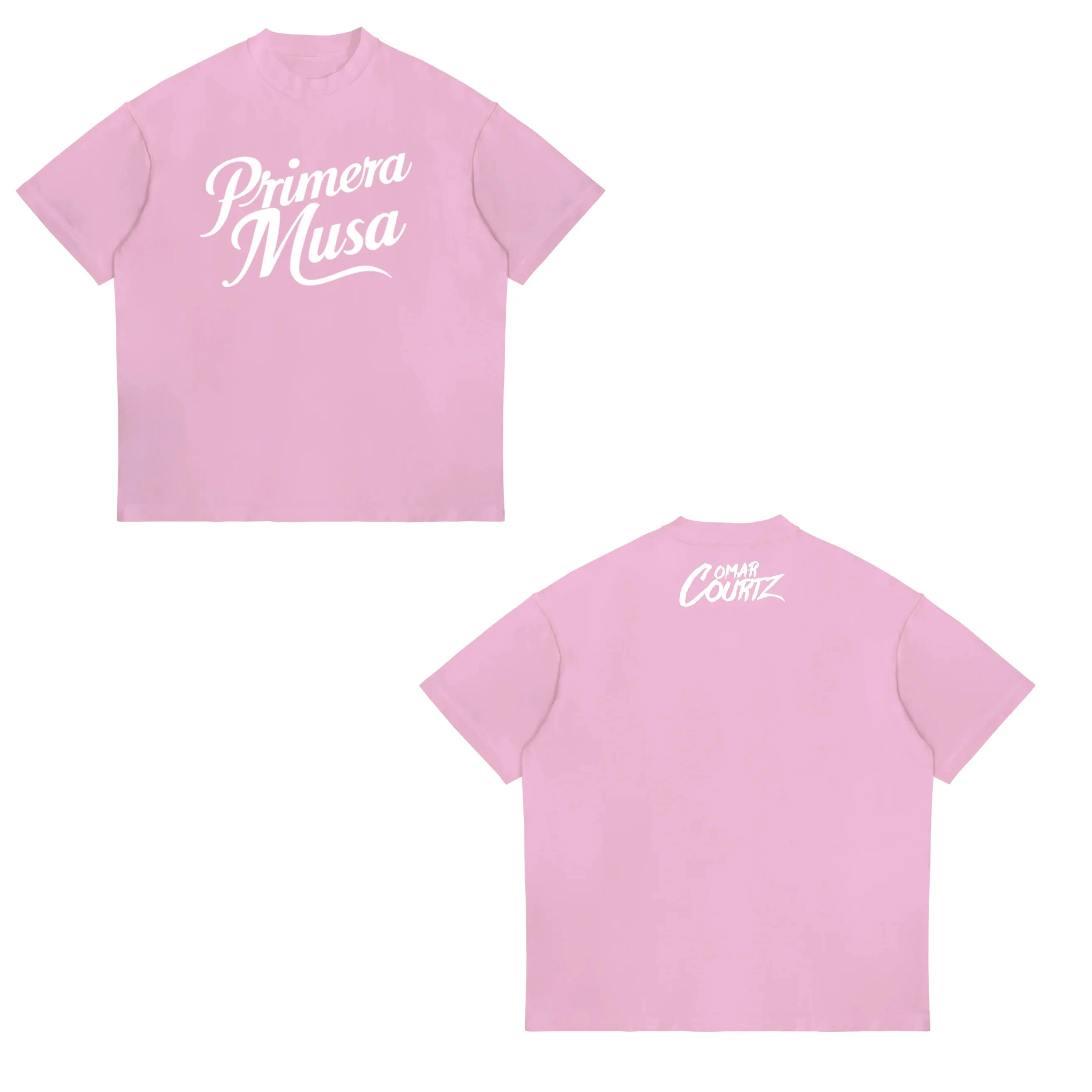 Singer Omar Courtz Primera Musa Tour 2025 New T-shirt Men Women Fashion Harajuku T Shirt Vintage Oversized Cotton T-shirts