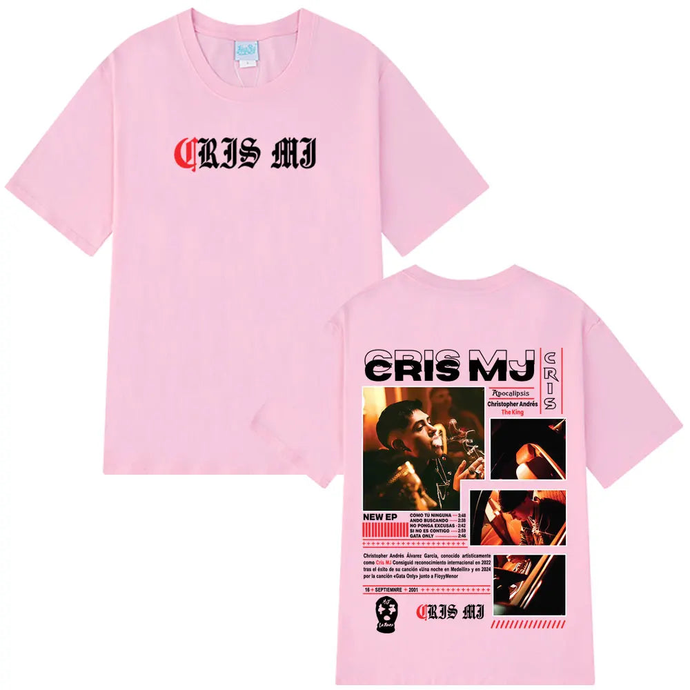 Camiseta CRIS MJ 2026 Album by SAKKES PROJECT