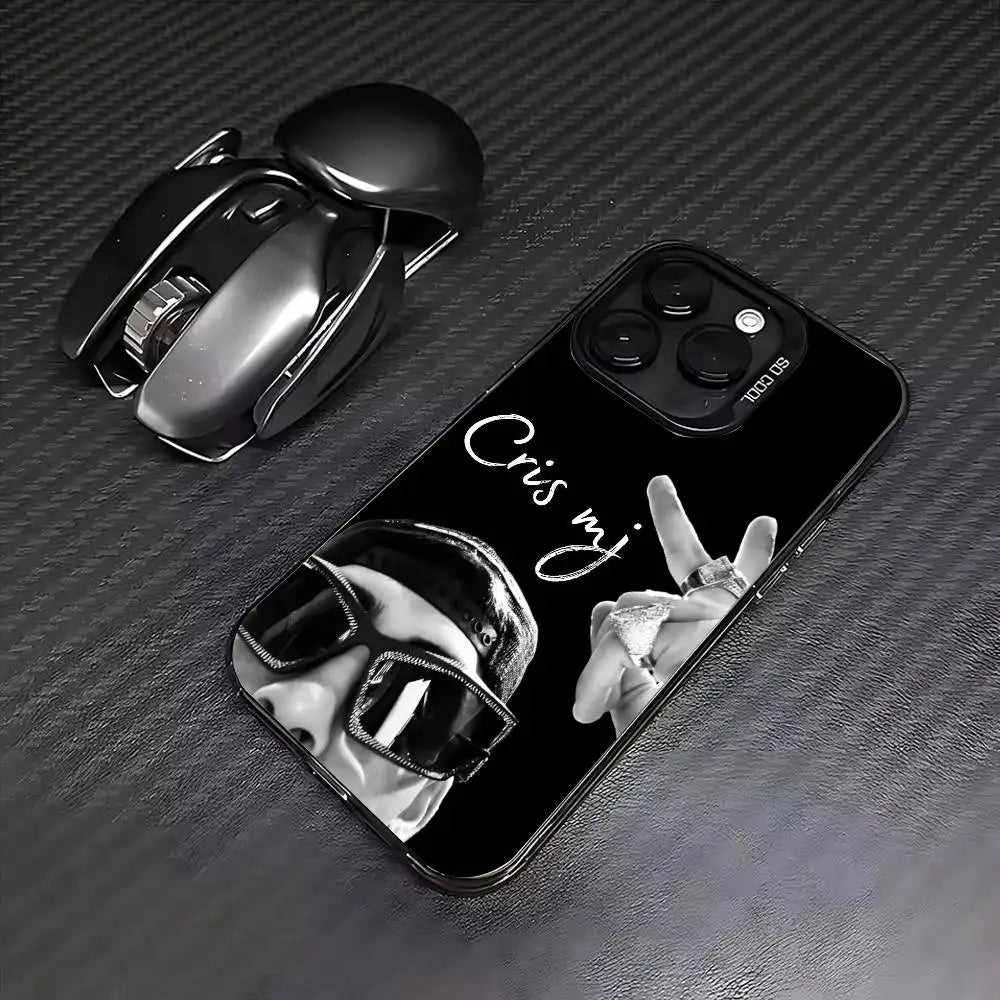 Funda del cantante CRIS MJ