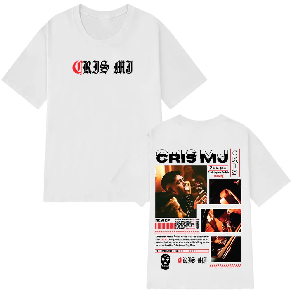Camiseta CRIS MJ 2026 Album by SAKKES PROJECT