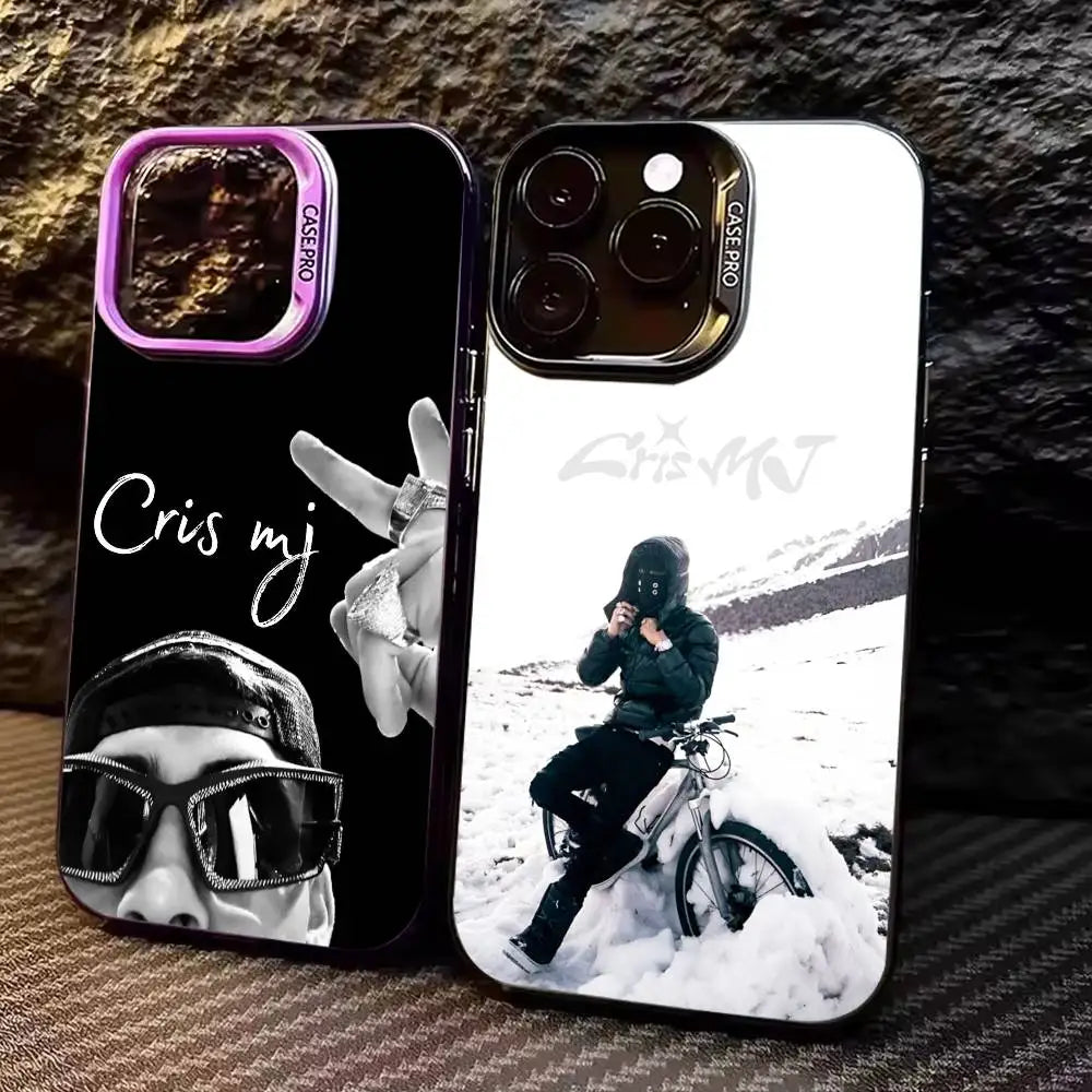 Funda del cantante CRIS MJ